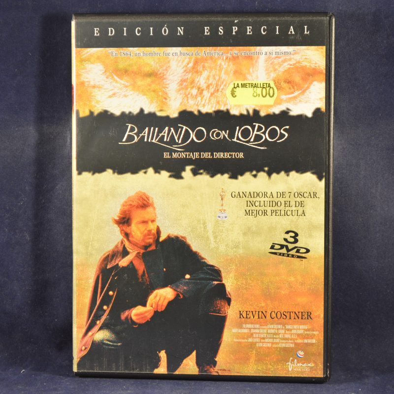 BAILANDO CON LOBOS - 3 DVD