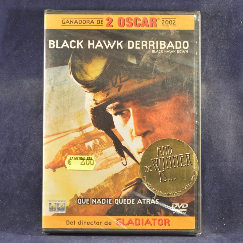 BLACK HAWK DERRIBADO - DVD