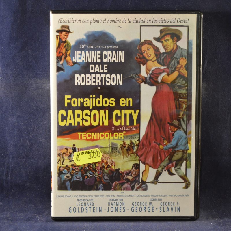 FORAJIDOS EN CARSON CITY - DVD