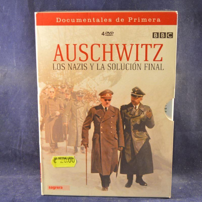 AUSCHWITZ - LOS NAZIS Y LA SOLUCION  FINAL - DVD  DOCUMENTAL
