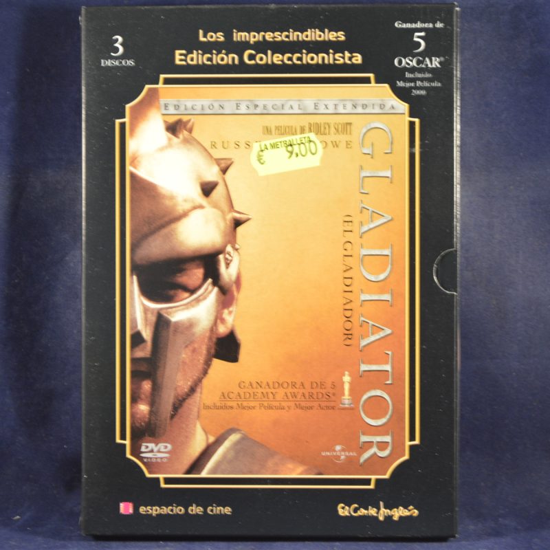 GLADIATOR - 3 DVD