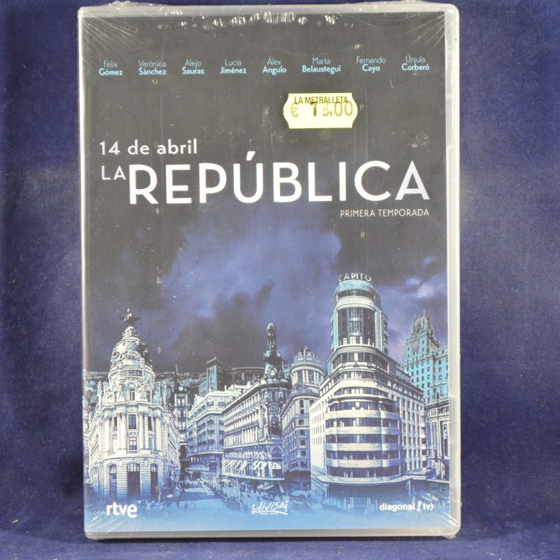 14 DE ABRIL LA REPÚBLICA - PRIMERA TEMPORADA - 5 DVD