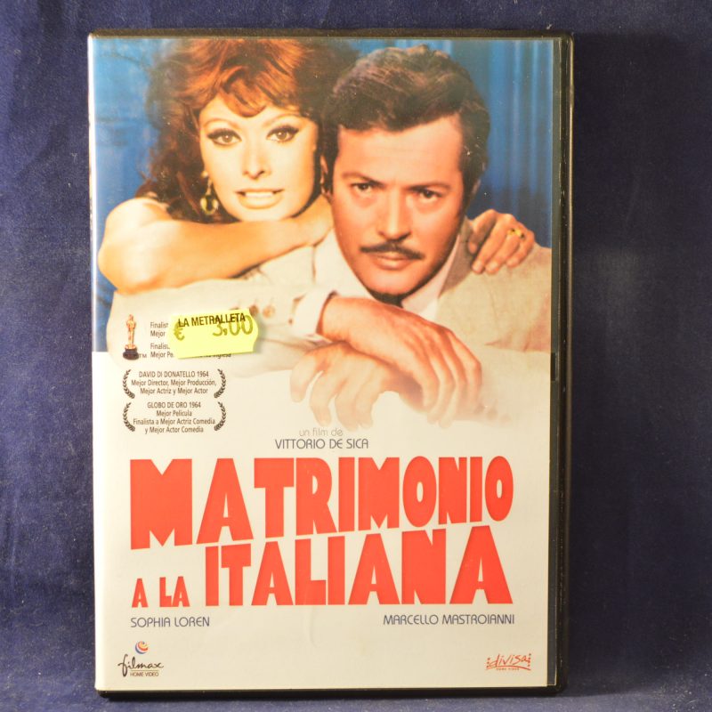 MATRIMONIO A LA ITALIANA - DVD