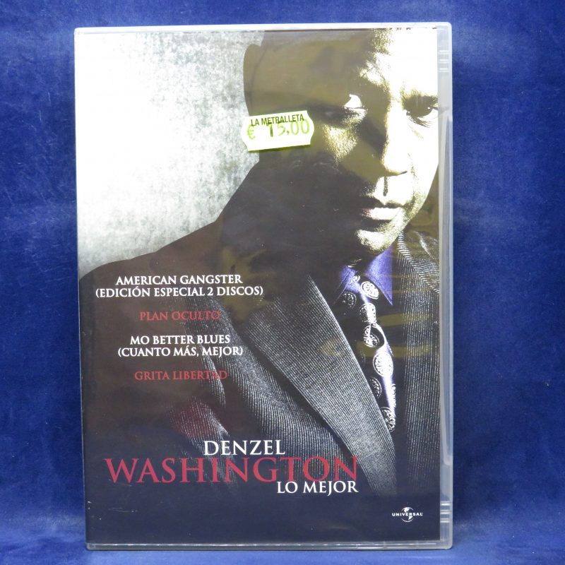 LO MEJOR DE DENZEL WASHINGTON - AMERICAN GANGSTER - 2 DVD