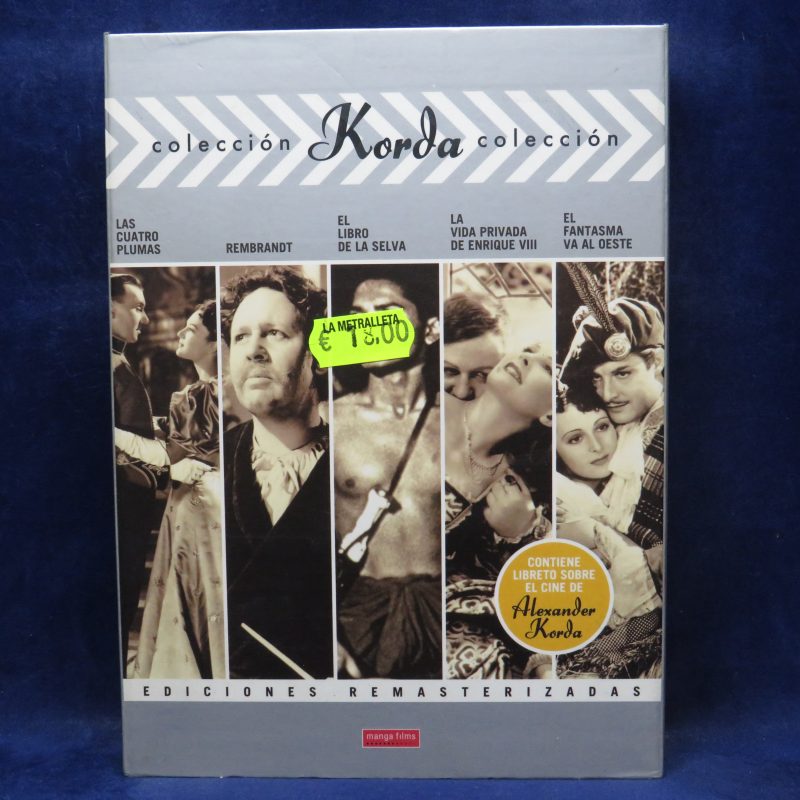 COLECCIÓN KORDA - 5 DVD