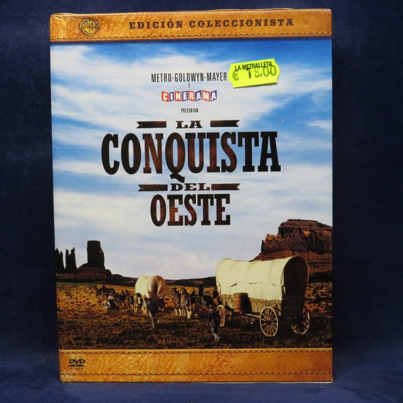LA CONQUISTA DEL OESTE - 3 DVD