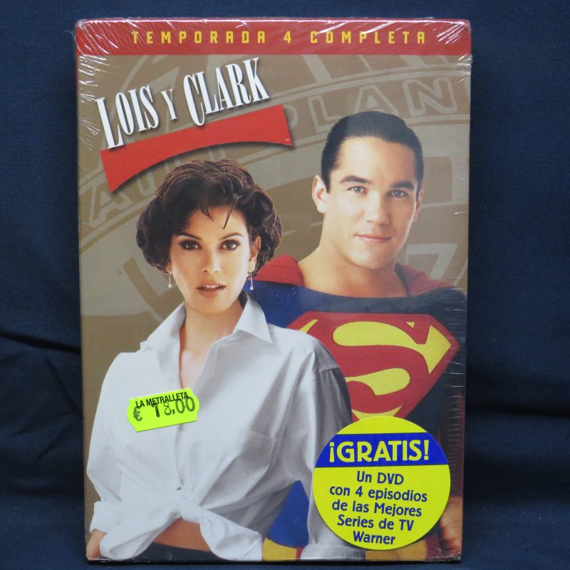 LOIS Y CLARK - TEMPORADA 4 COMPLETA - DVD