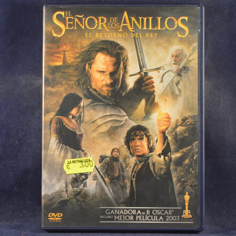 EL SEÑOR DE LOS ANILLOS : EL RETORNO DEL REY - 2 DVD