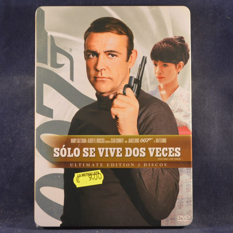 007 SÓLO SE VIVE DOS VECES - 2 DVD CAJA METÁLICA