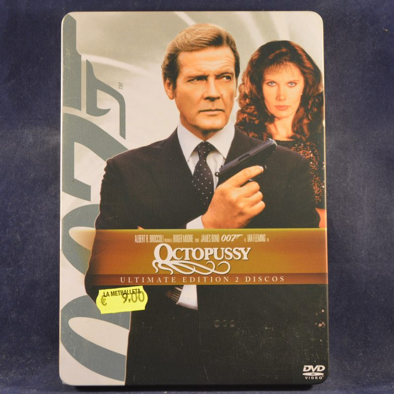007 OCTOPUSSY - 2 DVD CAJA METÁLICA