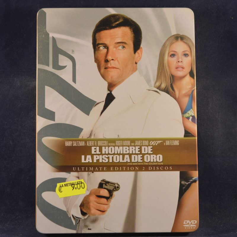 EL HOMBRE DE LA PISTOLA DE ORO - 2 DVD CAJA METÁLICA