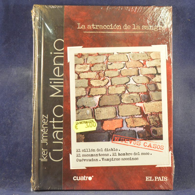 CUARTO MILENIO - LA ATRACCIÓN DE LA SANGRE - DVD
