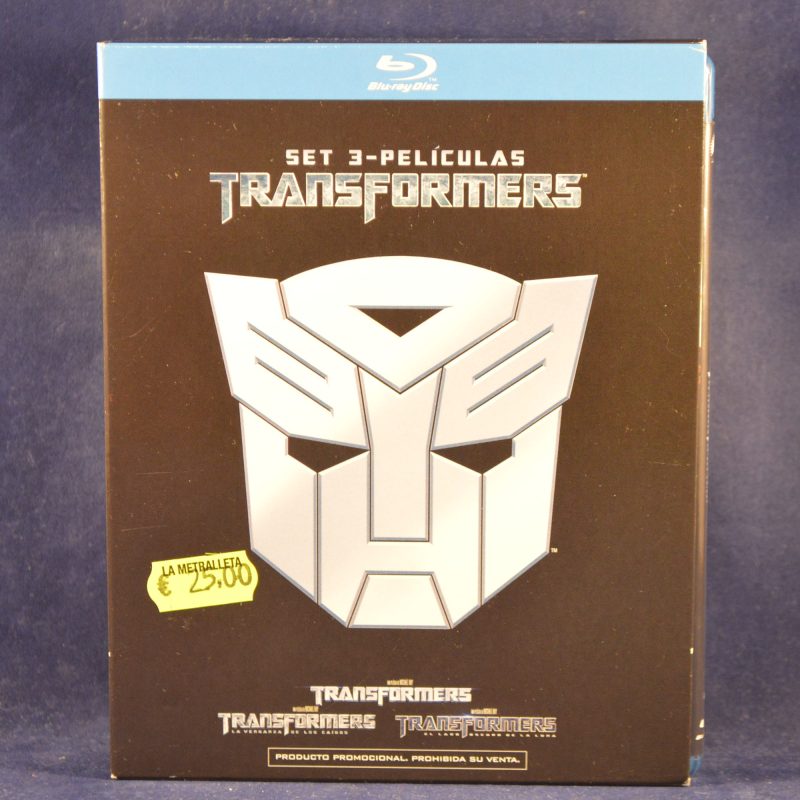 TRANSFORMERS - 3 BLU-RAY