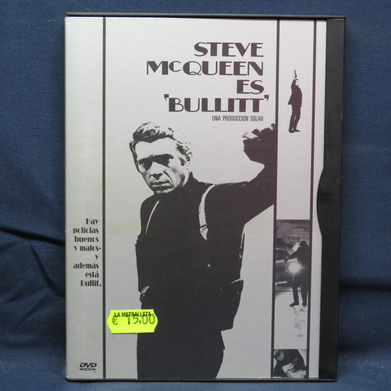 STEVE MCQUEEN ES "BULLITT" - DVD