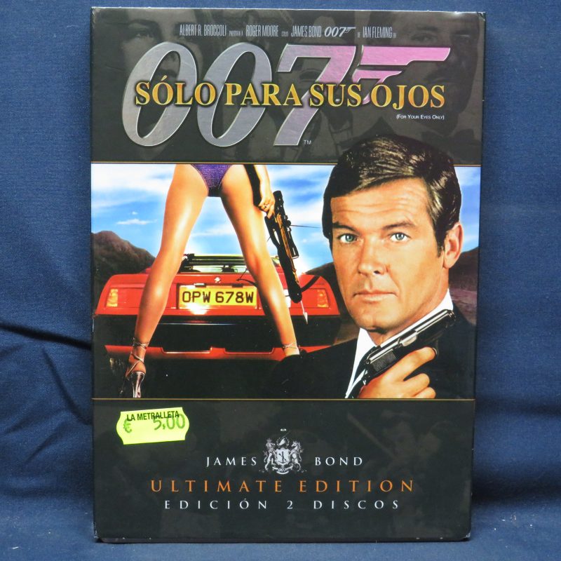 007 SÓLO PARA SUS OJOS - 2 DVD