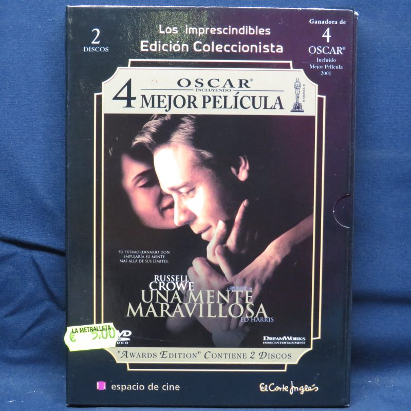 UNA MENTE MARAVILLOSA - 2 DVD