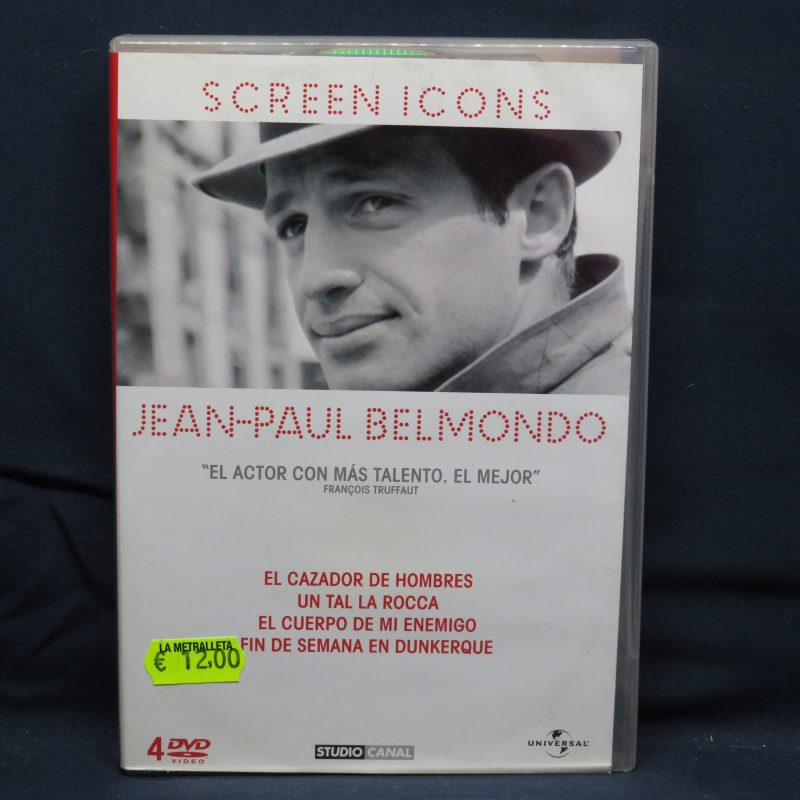 EL CAZADOR DE HOMBRES / UN TAL LA ROCCA / EL CUERPO DE MI ENEMIGO / FIN DE SEMANA EN DUNKERQUE - 4 DVD