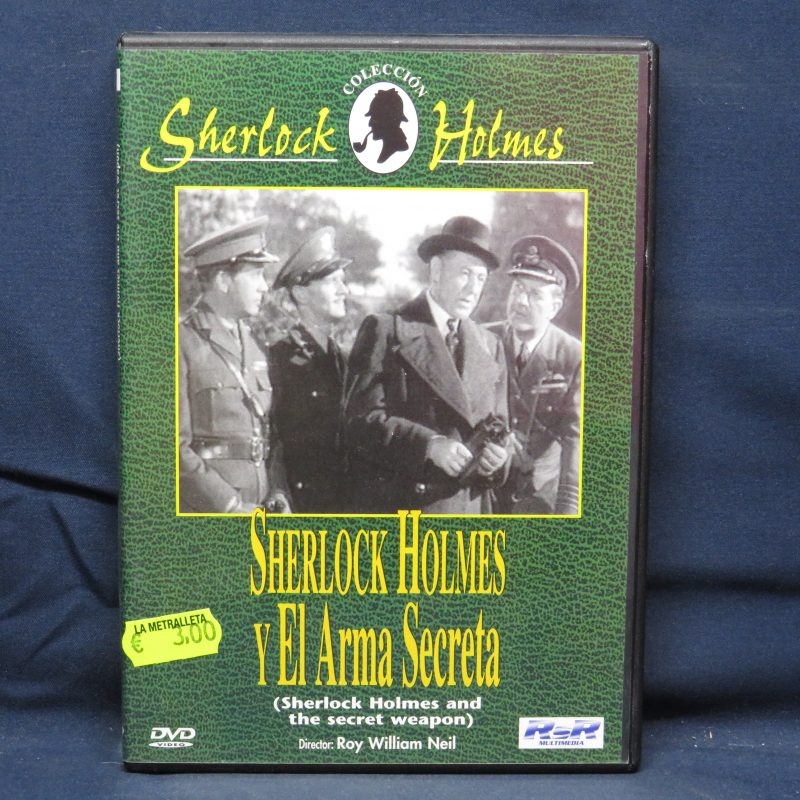 SHERLOCK HOLMES Y EL ARMA SECRETA - DVD