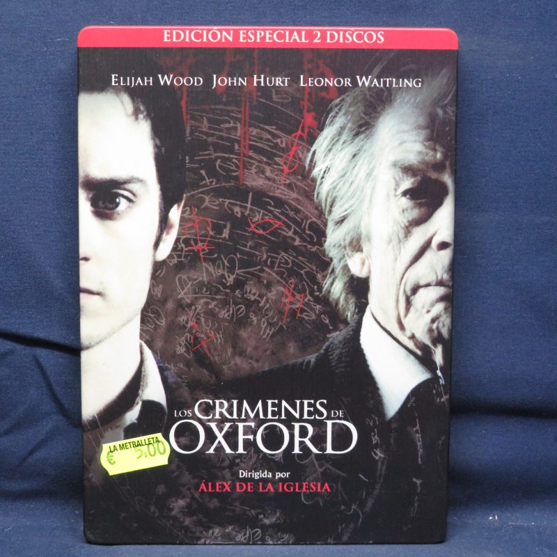 LOS CRÍMENES DE OXFORD - 2 DVD CAJA METÁLICA