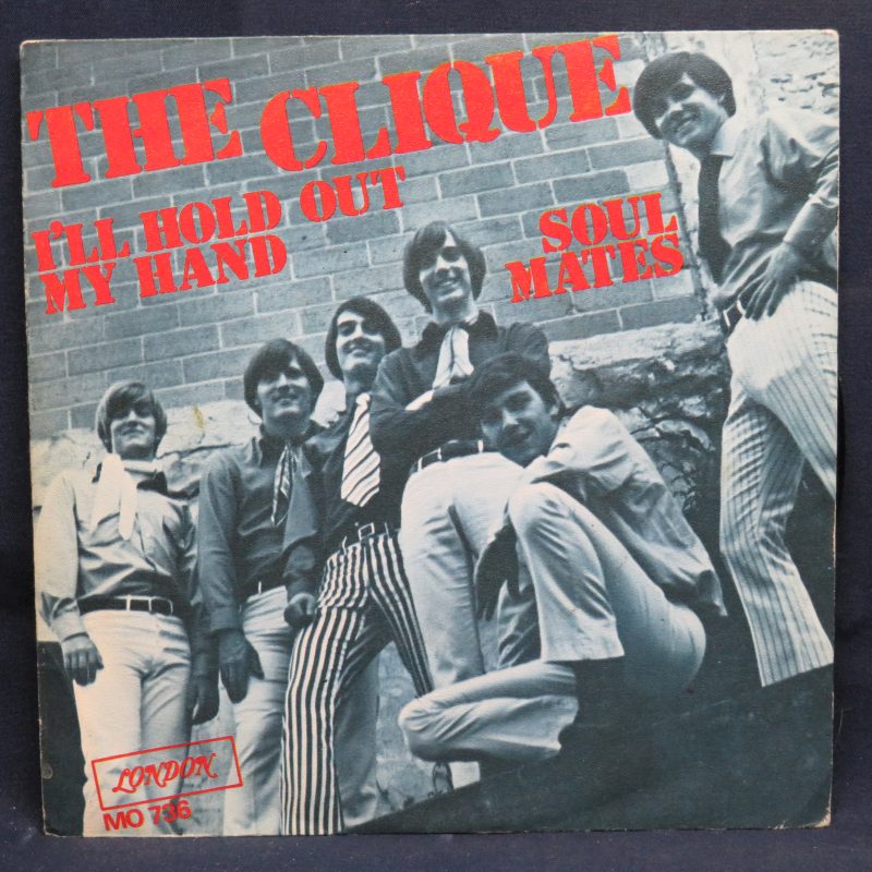 THE CLIQUE - I´LL HOLD OUT MY HAND / SOUL MATES - SINGLE