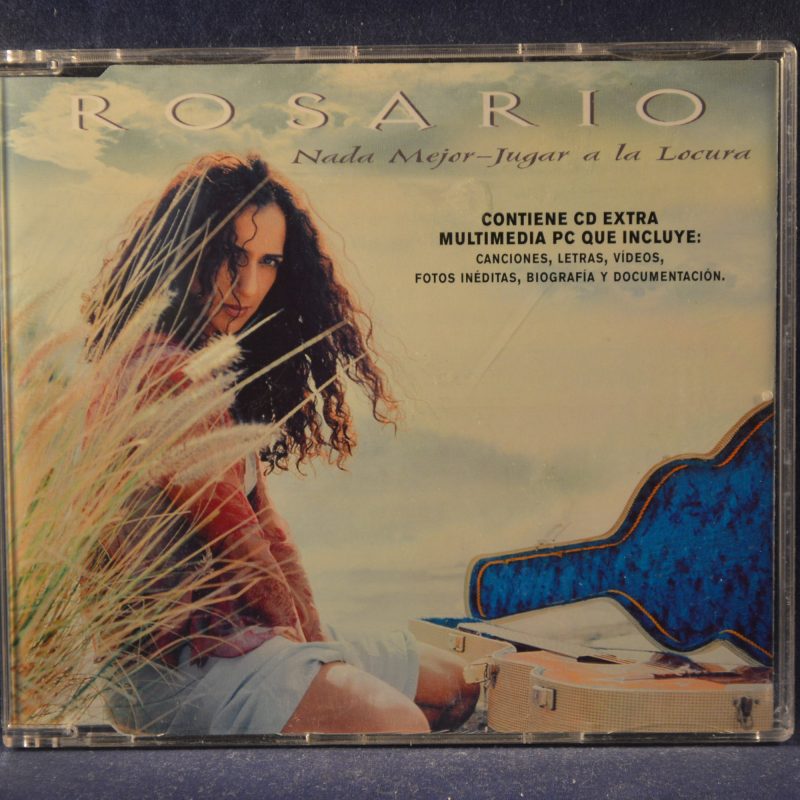 ROSARIO - NARA MEJOR/ JUGAR A LA LOCURA - CD SINGLE