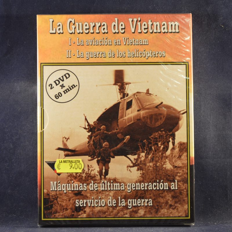 LA GUERRA DE VIETNAM - 1. LA AVIACIÓN EN VIETNAM / 2. LA GUERRA DE LOS HELICÓPTEROS - 2 DVD