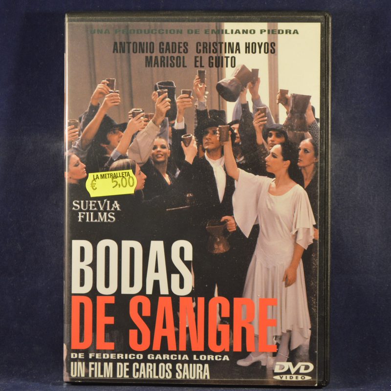 BODAS DE SANGRE - DVD