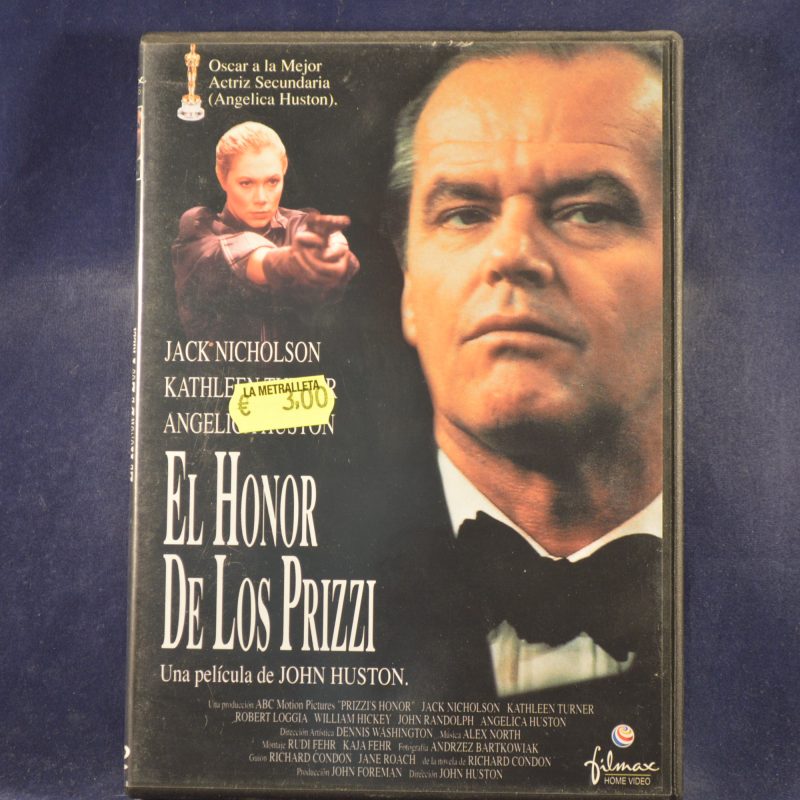 EL HONOR DE LOS PRIZZI - DVD