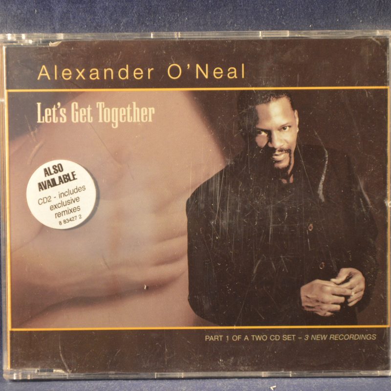ALEXANDER O´NEAL - LET´S GET TOGETHER - CD SINGLE