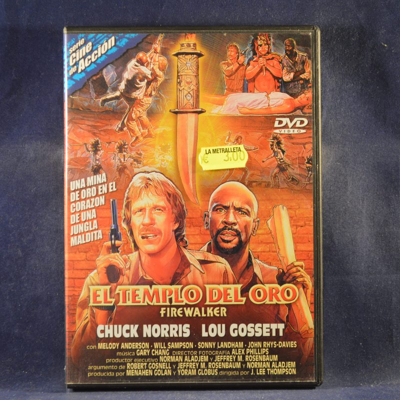 EL TEMPLO DEL ORO - DVD