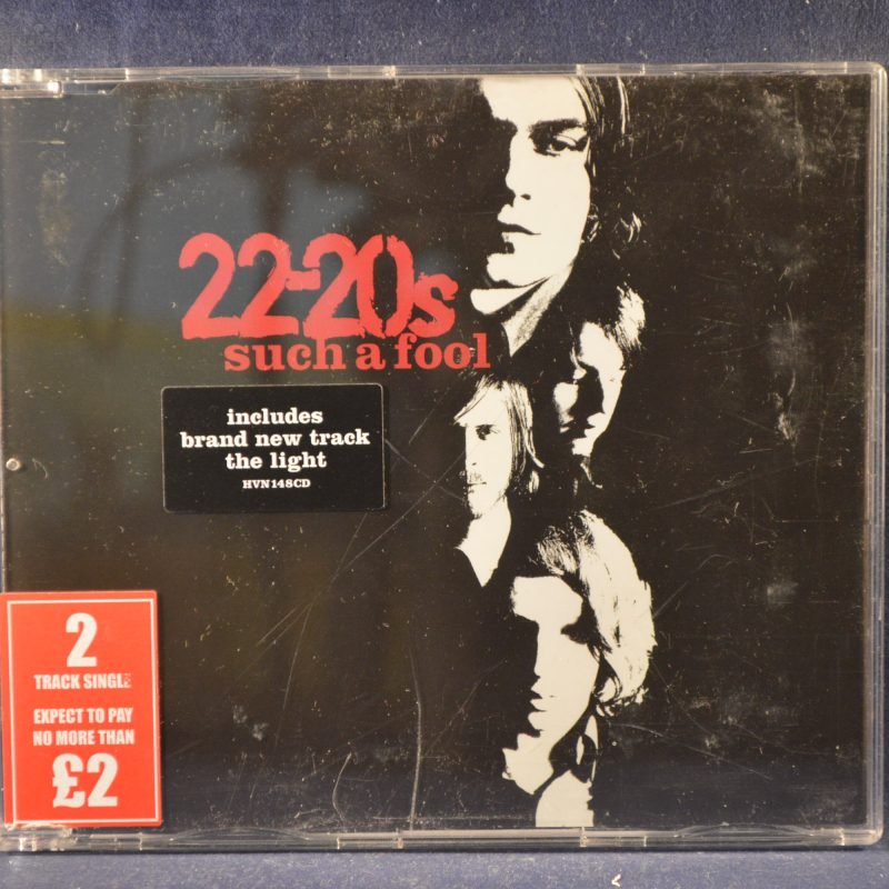 22-20S - SUCH A FOOL - CD SINGLE