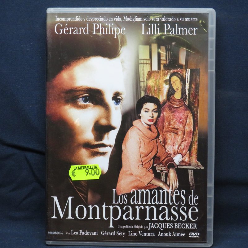 LOS AMANTES DE MONTPARNASSE - DVD