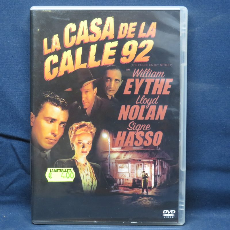 LA CASA DE LA CALLE 92 - DVD