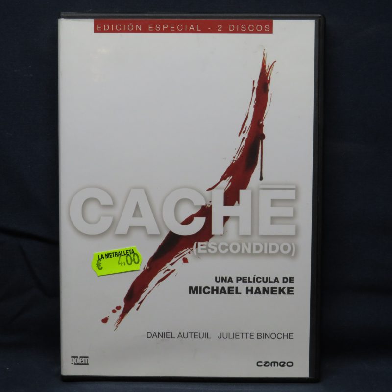 CACHÉ ( ESCONDIDO ) - 2 DVD