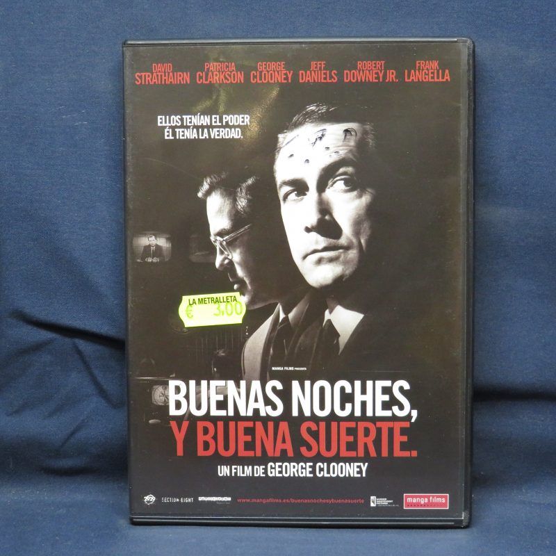 BUENAS NOCHES Y NUENA SUERTE - DVD