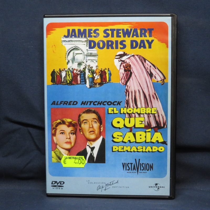 QUE HOMBRE QUE SABIA DEMASIADO - DVD