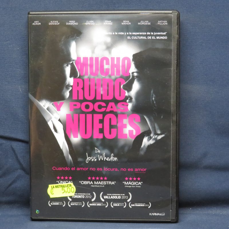 MUCHO RUIDO Y POCAS NUECES - DVD