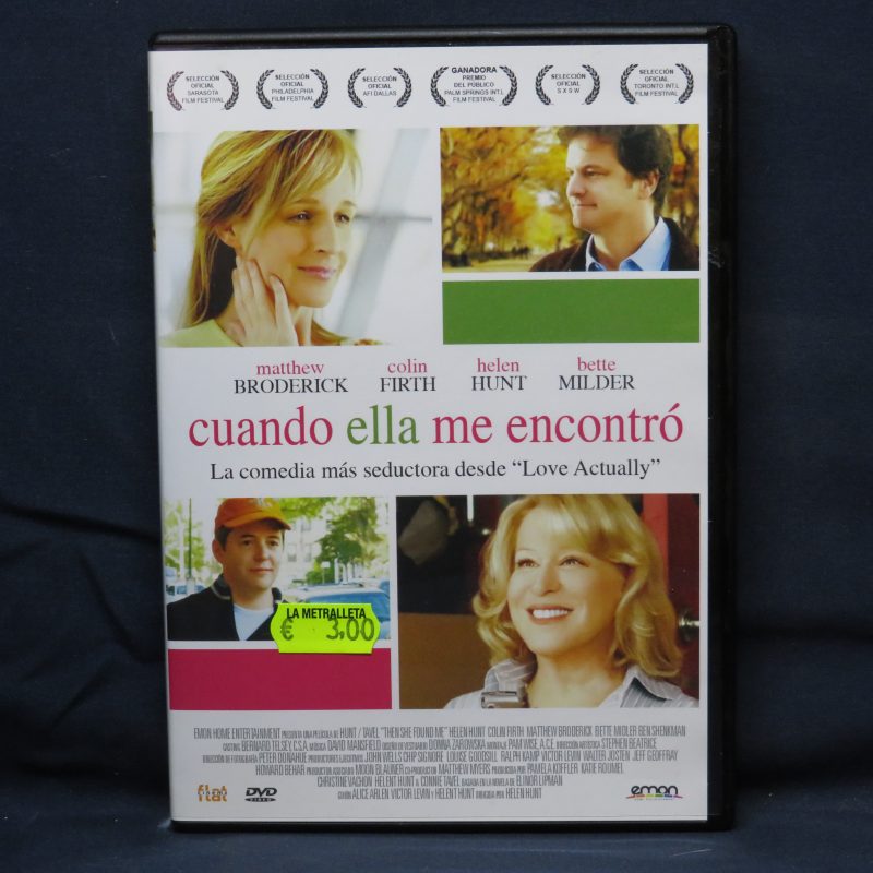 CUANDO ELLA ME ENCONTRÓ - DVD