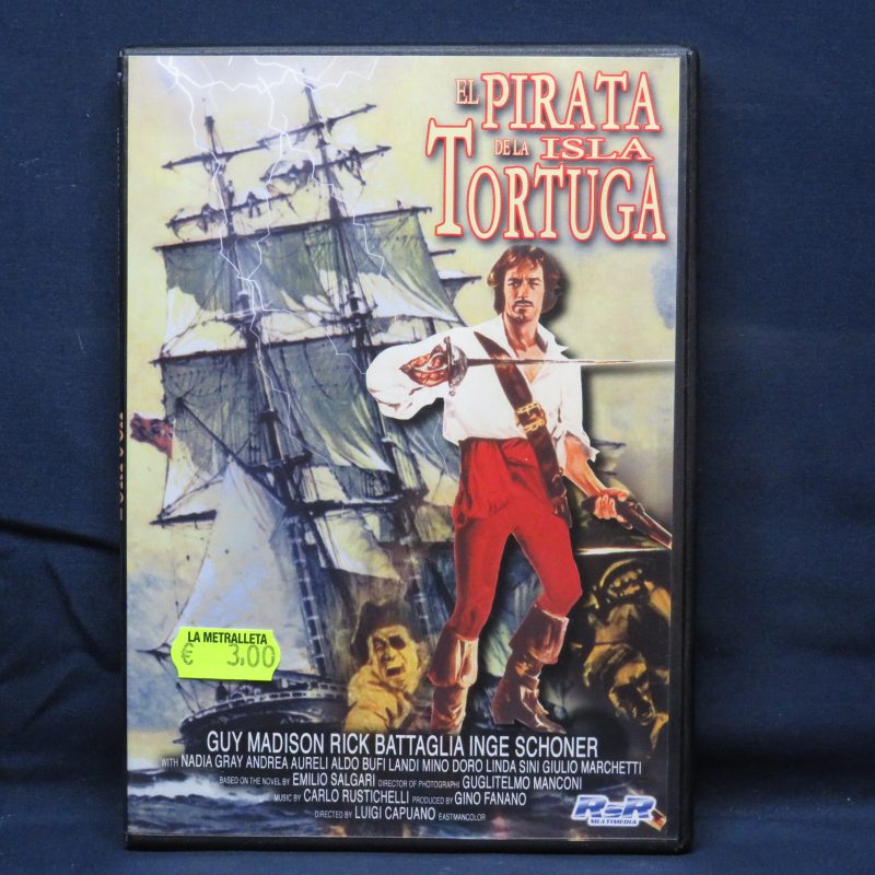 EL PIRATA DE LA ISLA TORTUGA - DVD
