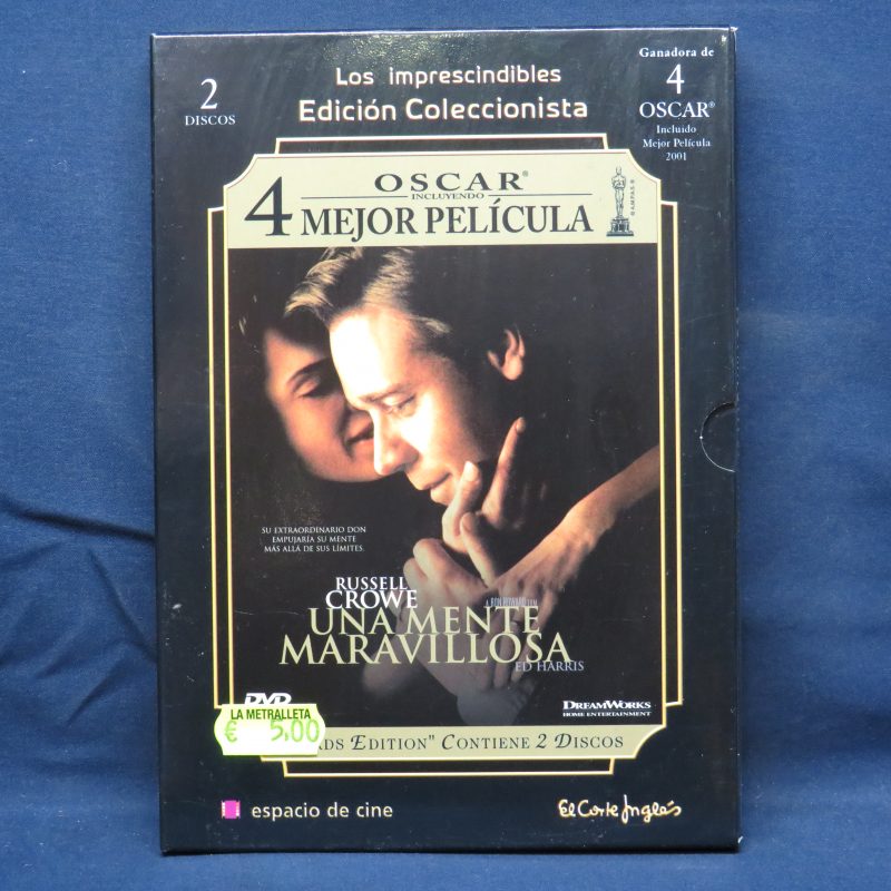 UNA MENTE MARAVILLOSA - 2 DVD