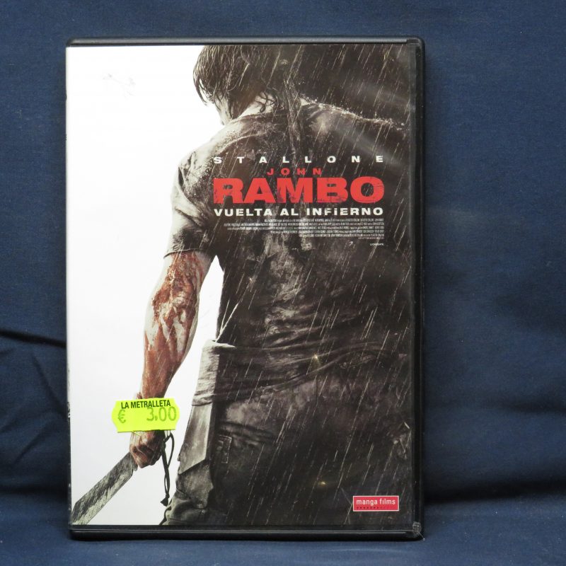 JOHN RAMBO VUELTA AL INFIERNO - DVD