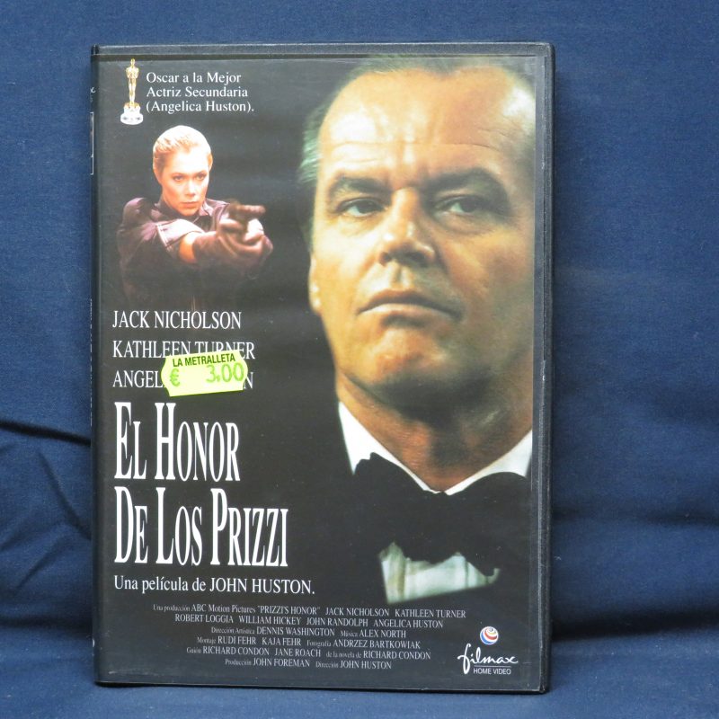 EL HONOR DE LOS PRIZZI - DVD