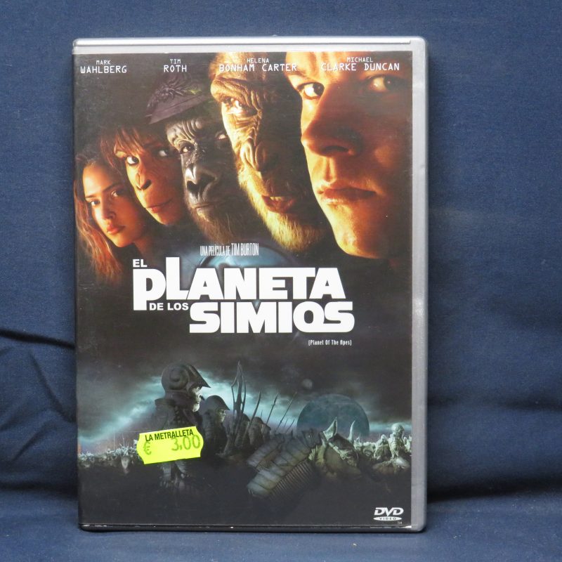 EL PLANETA DE LOS SIMIOS - DVD