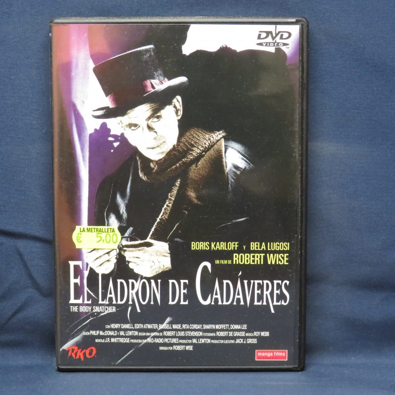 EL LADRÓN DE CADÁVERES - DVD