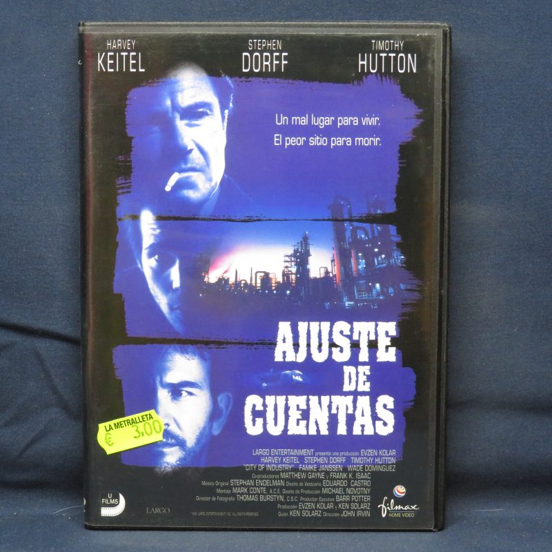 AJUSTE DE CUENTAS - DVD