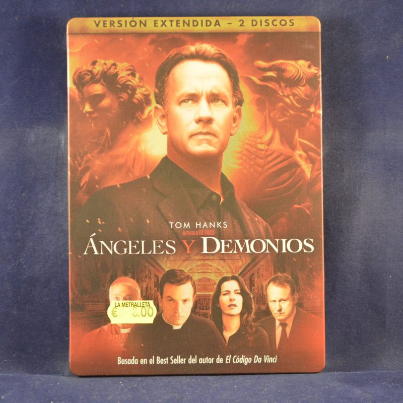 ÁNGELES Y DEMONIOS - 2 DVD CAJA METÁLICA