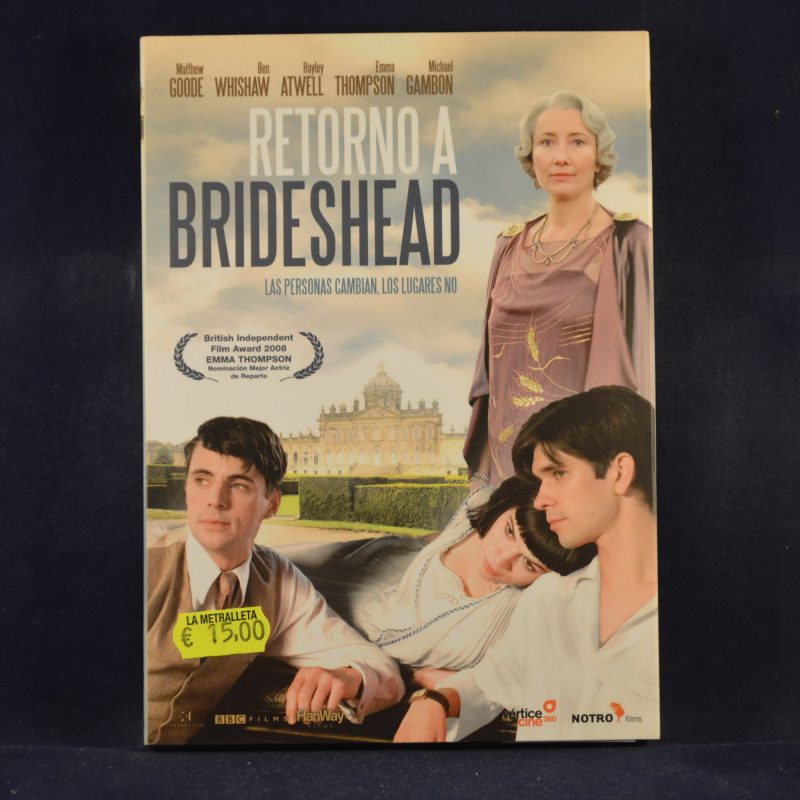 RETORNO A BRIDESHEAD - DVD