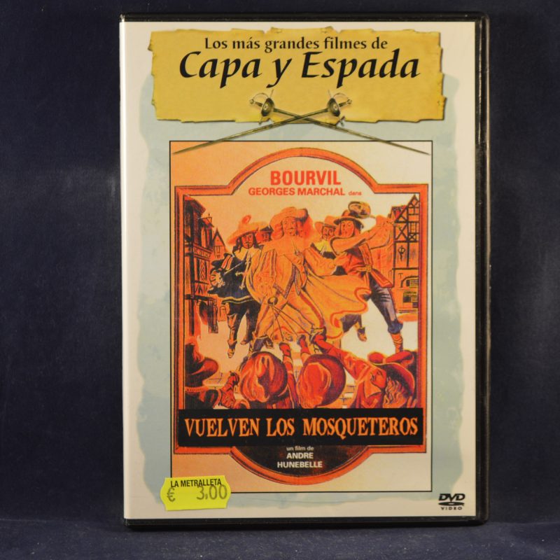 VUELVEN LOS MOSQUETEROS - DVD