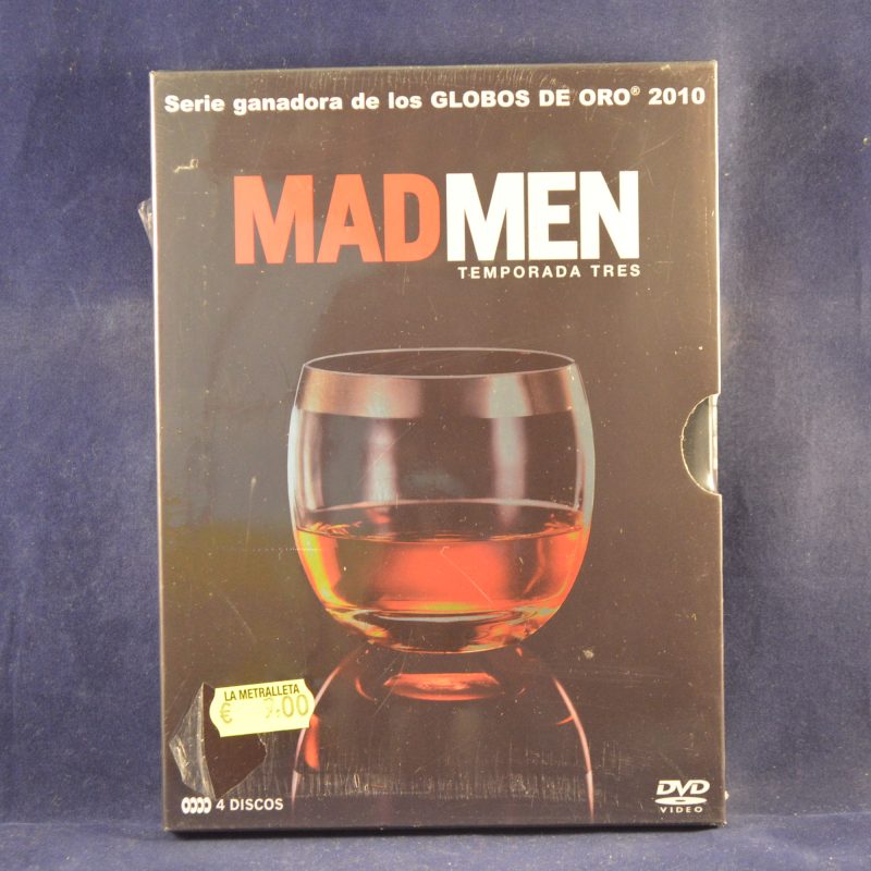 MADMEN - TEMPORADA TRES - 4 DVD