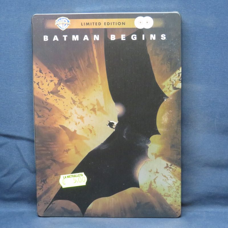 BATMAN BEGINS - DVD CAJA METÁLICA